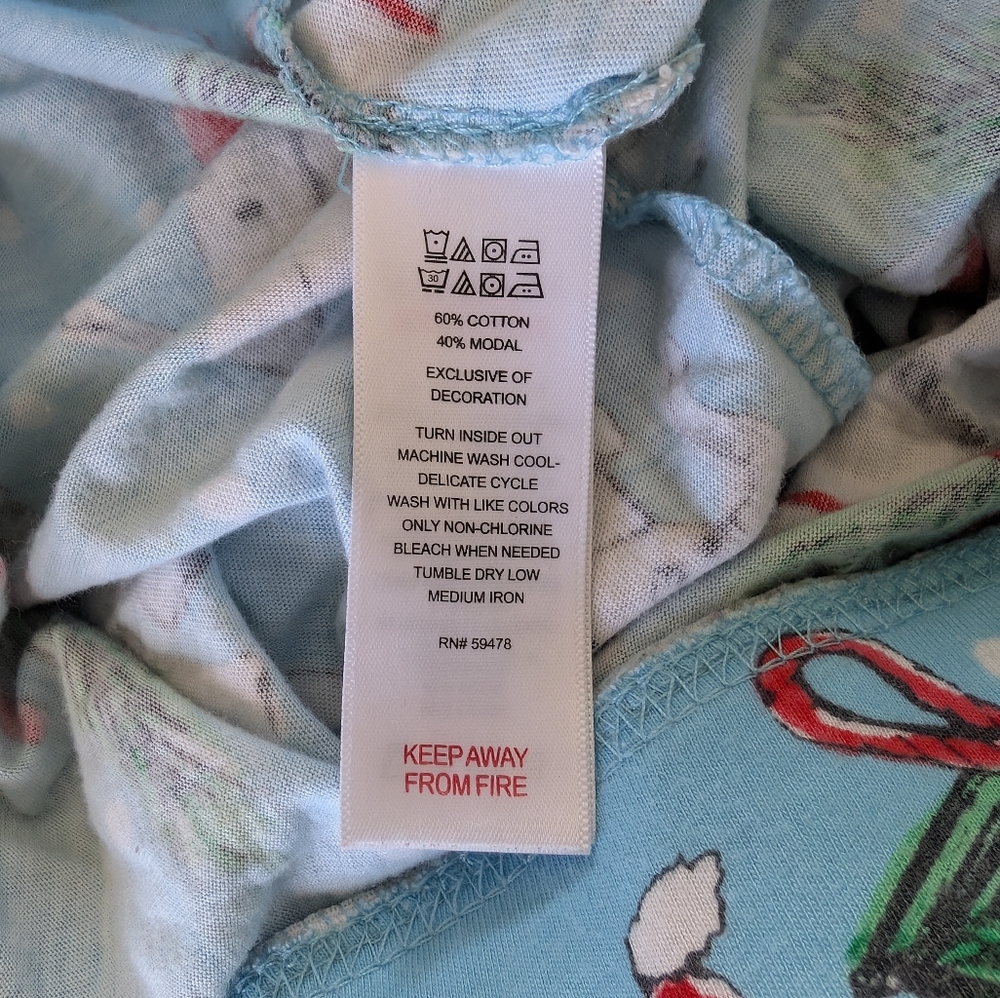 Cynthia Rowley Women's Pajama Bottoms With Holiday Elephant Print Size S - Picture 6 of 6